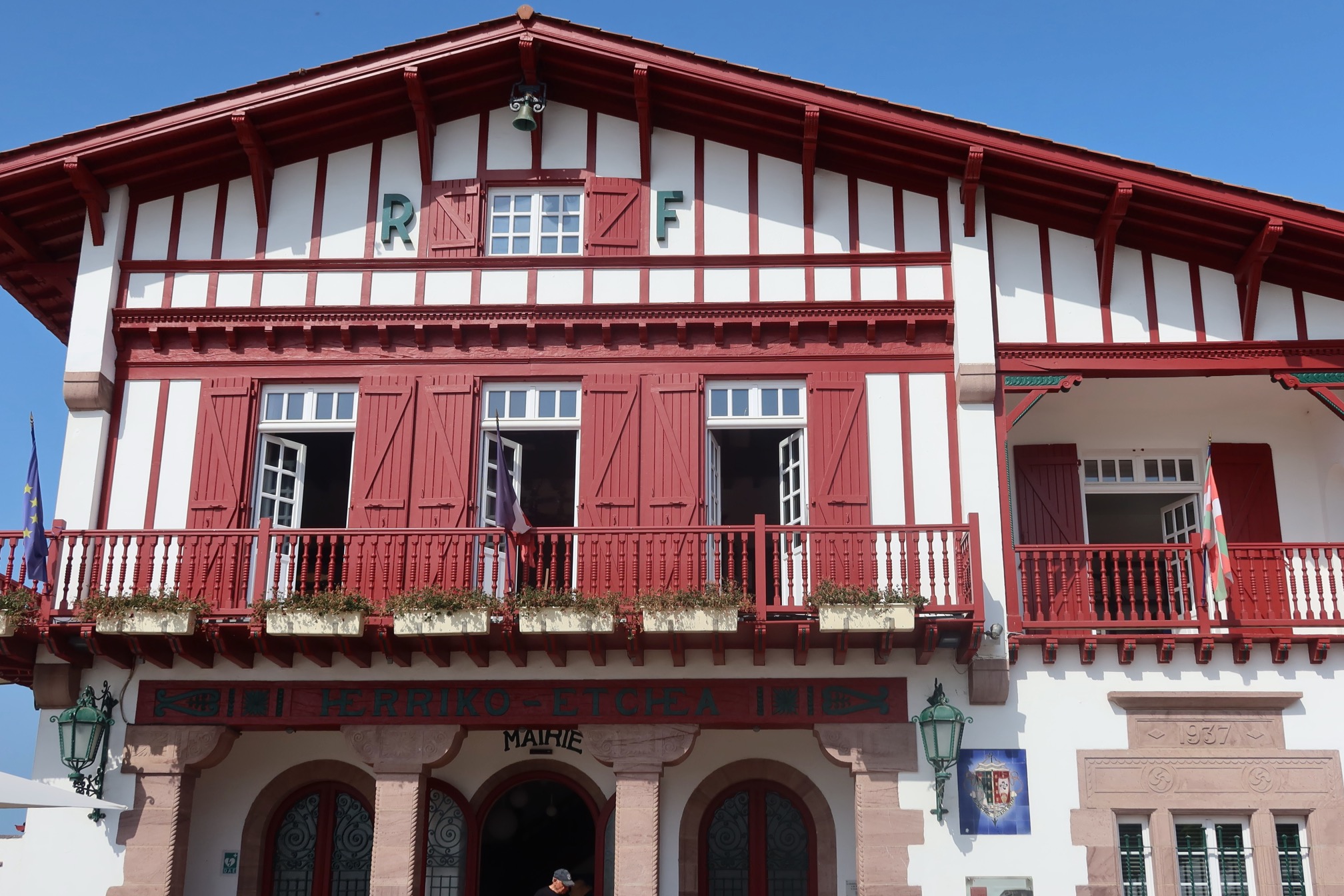 Basque Red The location in the French Basque Country where the Basque Red watercolor was painted.
