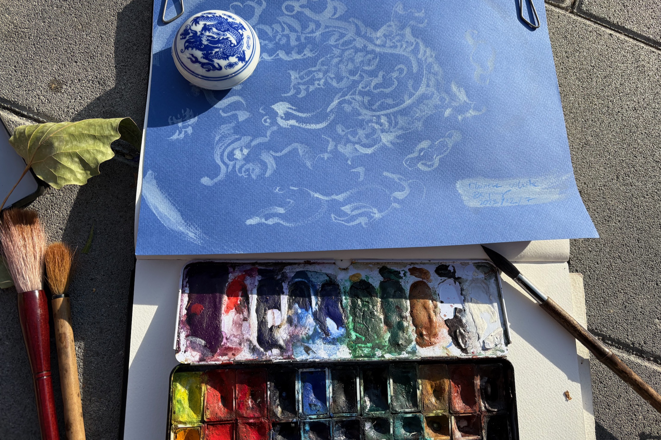 Chinese White Chinese white in the watercolor set
