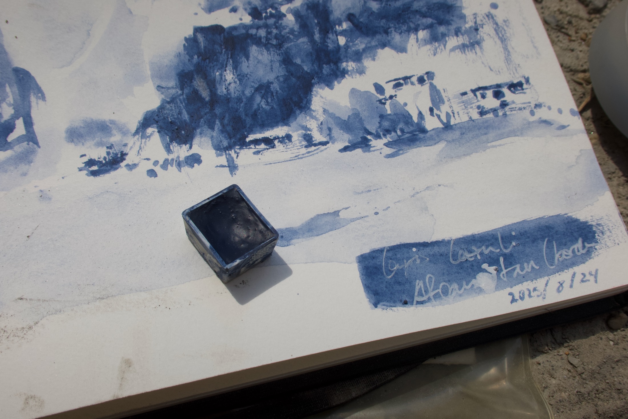 Lapis Lazuli Lapis Lazuli watercolor pan