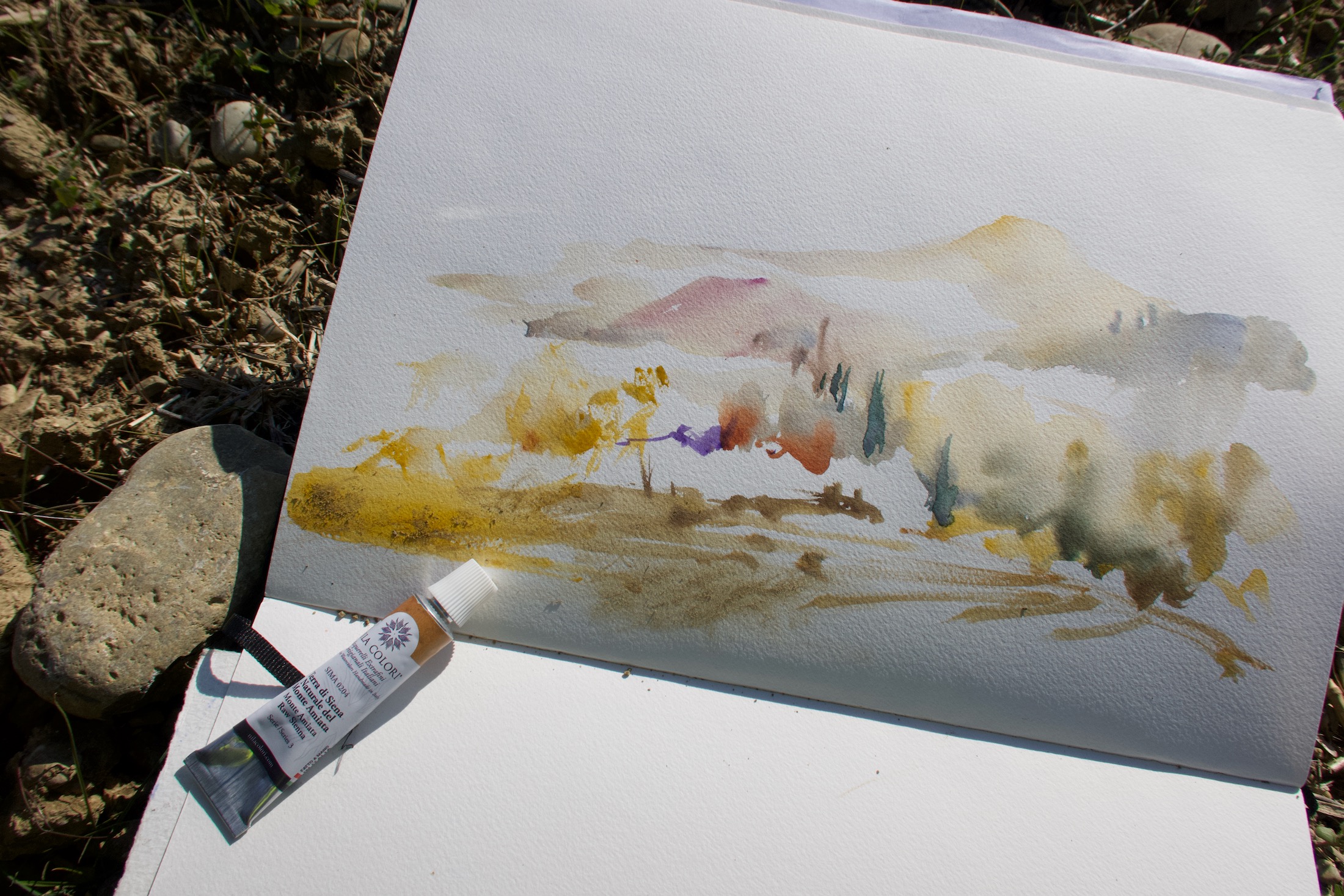 Raw Sienna Material