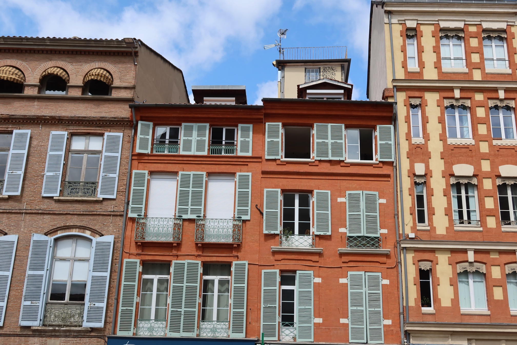 Terracotta The location in Toulouse where the Terracotta watercolor was painted.